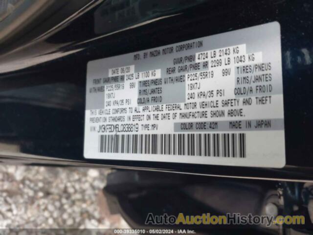 MAZDA CX-5 GRAND TOURING, JM3KFBDM6L0838819