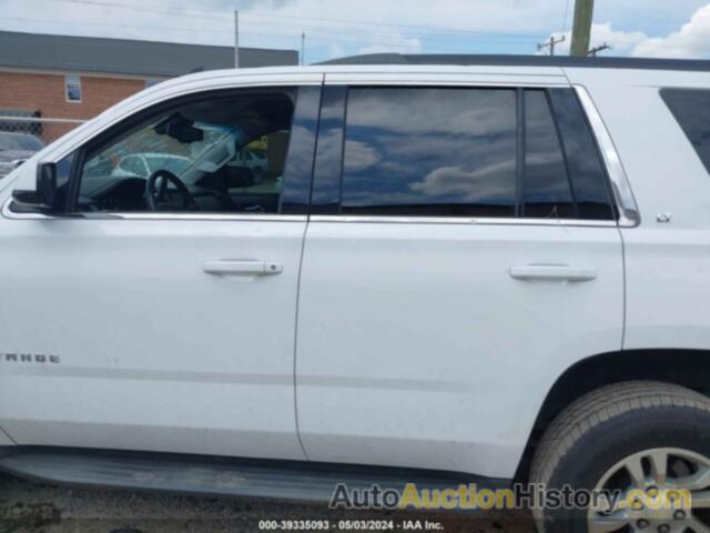 CHEVROLET TAHOE K1500 LT, 1GNSKBKC8FR246845