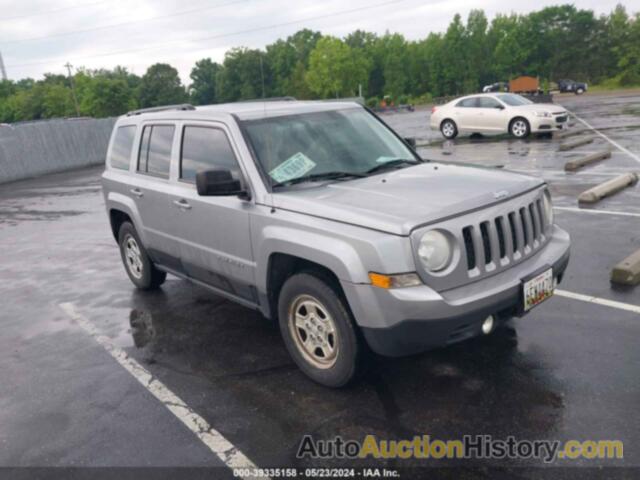 JEEP PATRIOT SPORT, 1C4NJPBA0ED869652