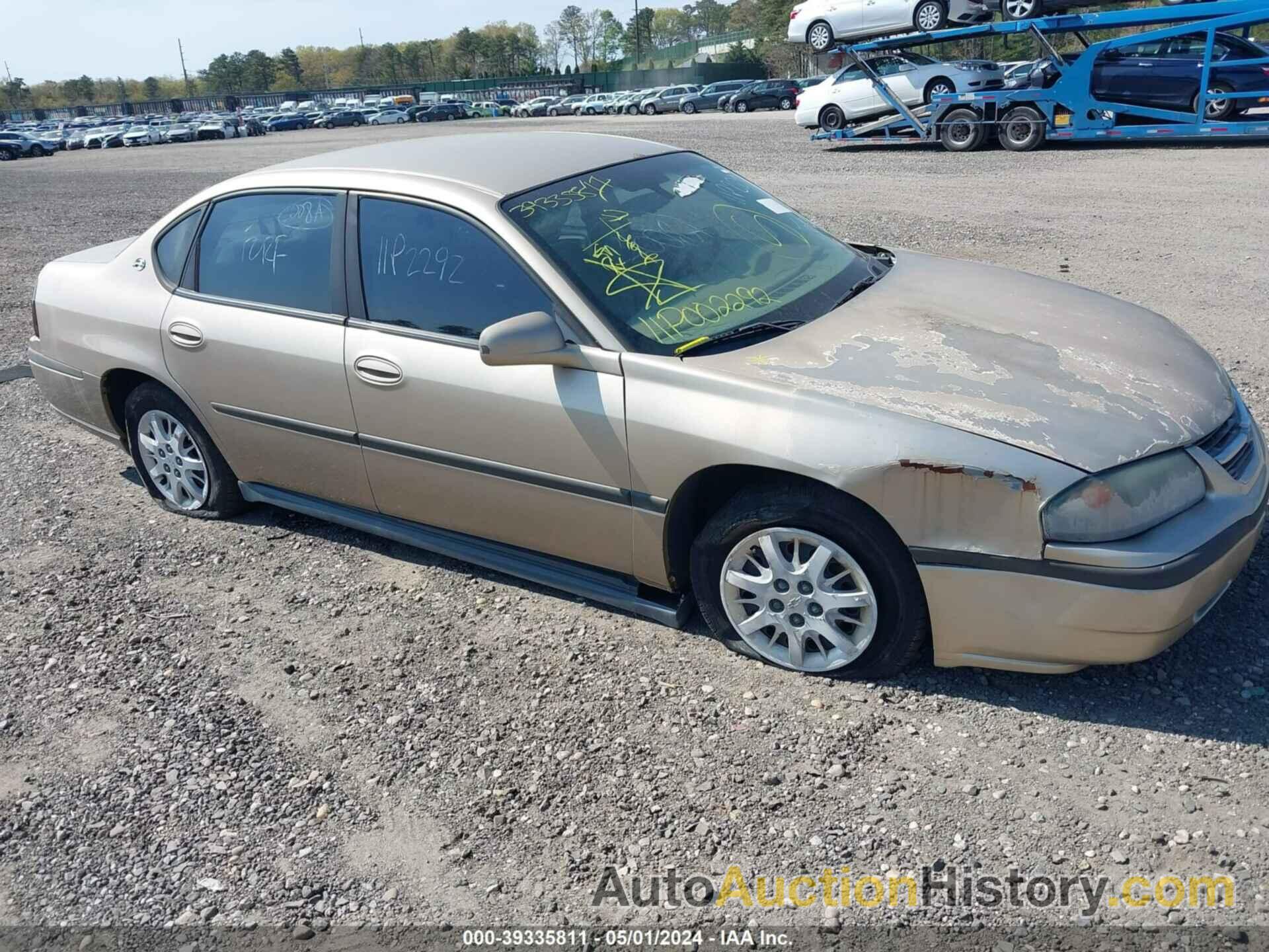 CHEVROLET IMPALA, 2G1WF52E749391375