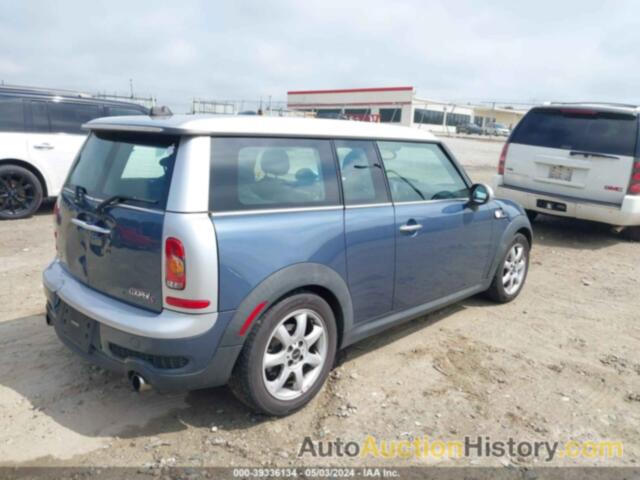 MINI COOPER S CLUBMAN, WMWMM3C54ATP94609