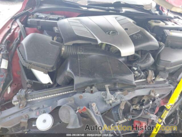 LEXUS SC 430, JTHFN48Y120016495