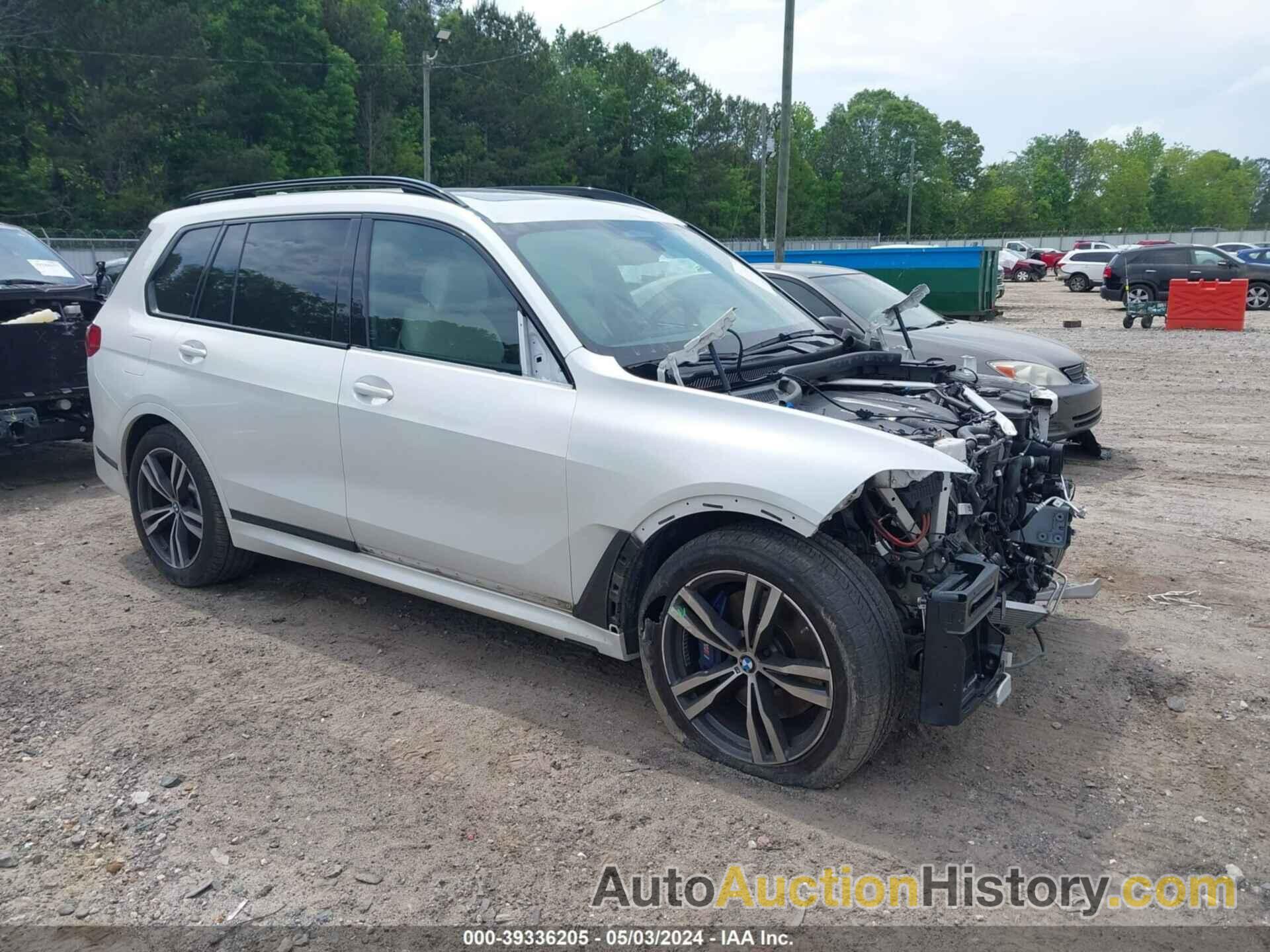 BMW X7 XDRIVE50I, 5UXCX4C52KLS38164