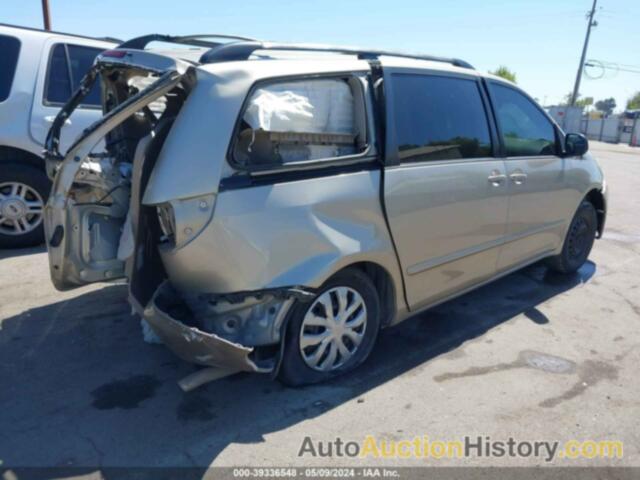 TOYOTA SIENNA LE, 5TDZK23C68S207925