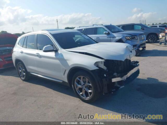 BMW X3 SDRIVE30I, WBX47DP05NN172905