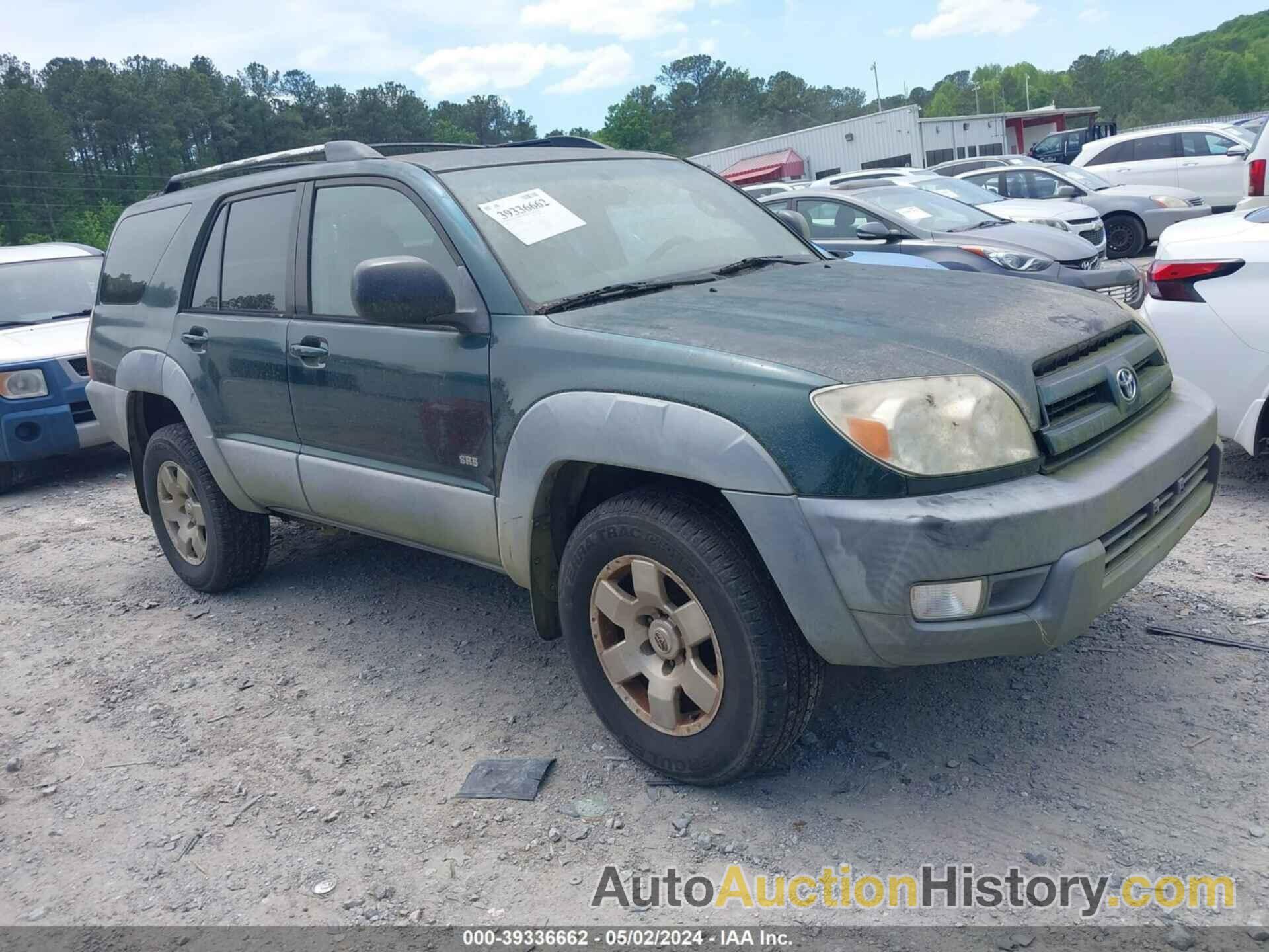 TOYOTA 4RUNNER SR5 V6, JTEZU14R630009120