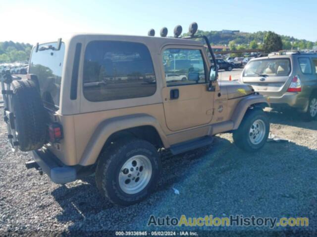 JEEP WRANGLER SAHARA, 1J4FY49S6XP435101