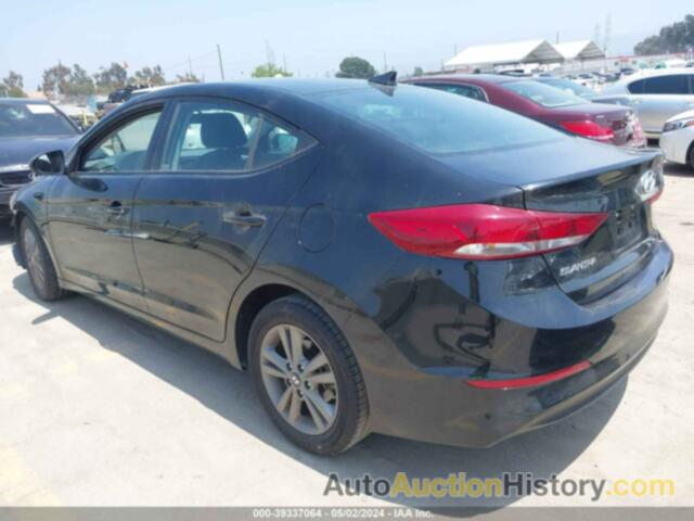 HYUNDAI ELANTRA SEL, 5NPD84LF5JH384895