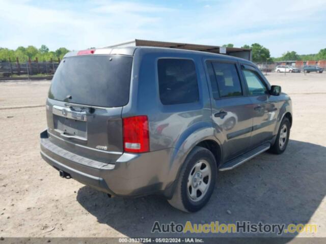 HONDA PILOT LX, 5FNYF4H27BB055998