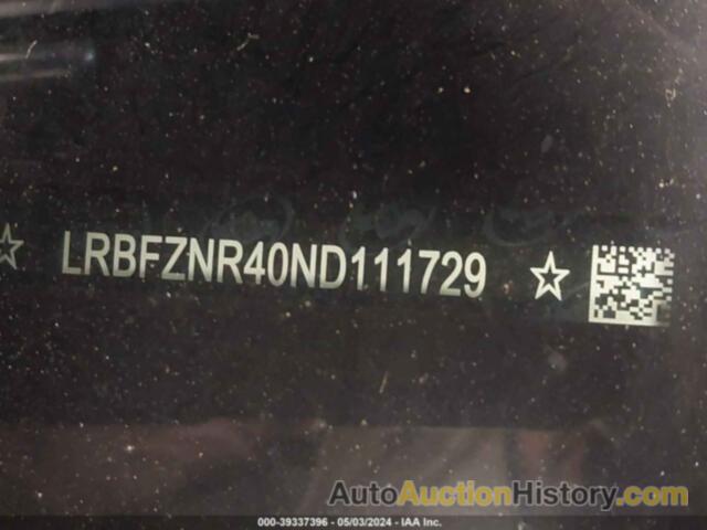 BUICK ENVISION FWD ESSENCE, LRBFZNR40ND111729
