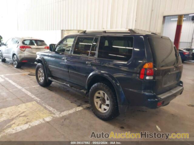 MITSUBISHI MONTERO SPORT XLS, JA4MT31R34J007512