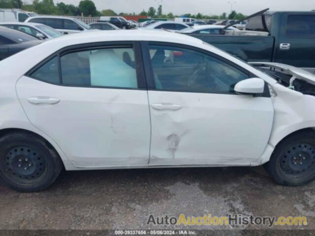 TOYOTA COROLLA LE, 2T1BURHE0GC506932