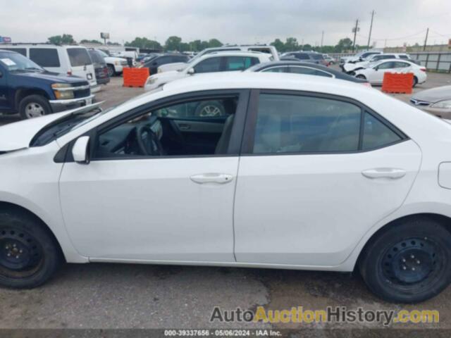 TOYOTA COROLLA LE, 2T1BURHE0GC506932