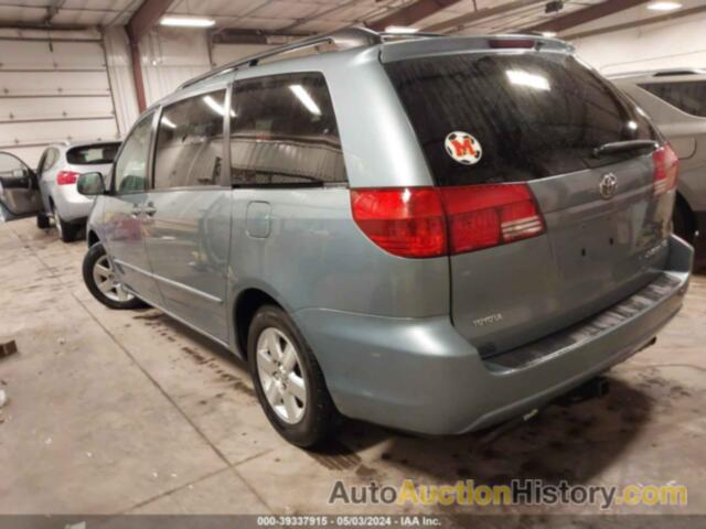 TOYOTA SIENNA XLE/XLE LIMITED, 5TDZA22C75S272038