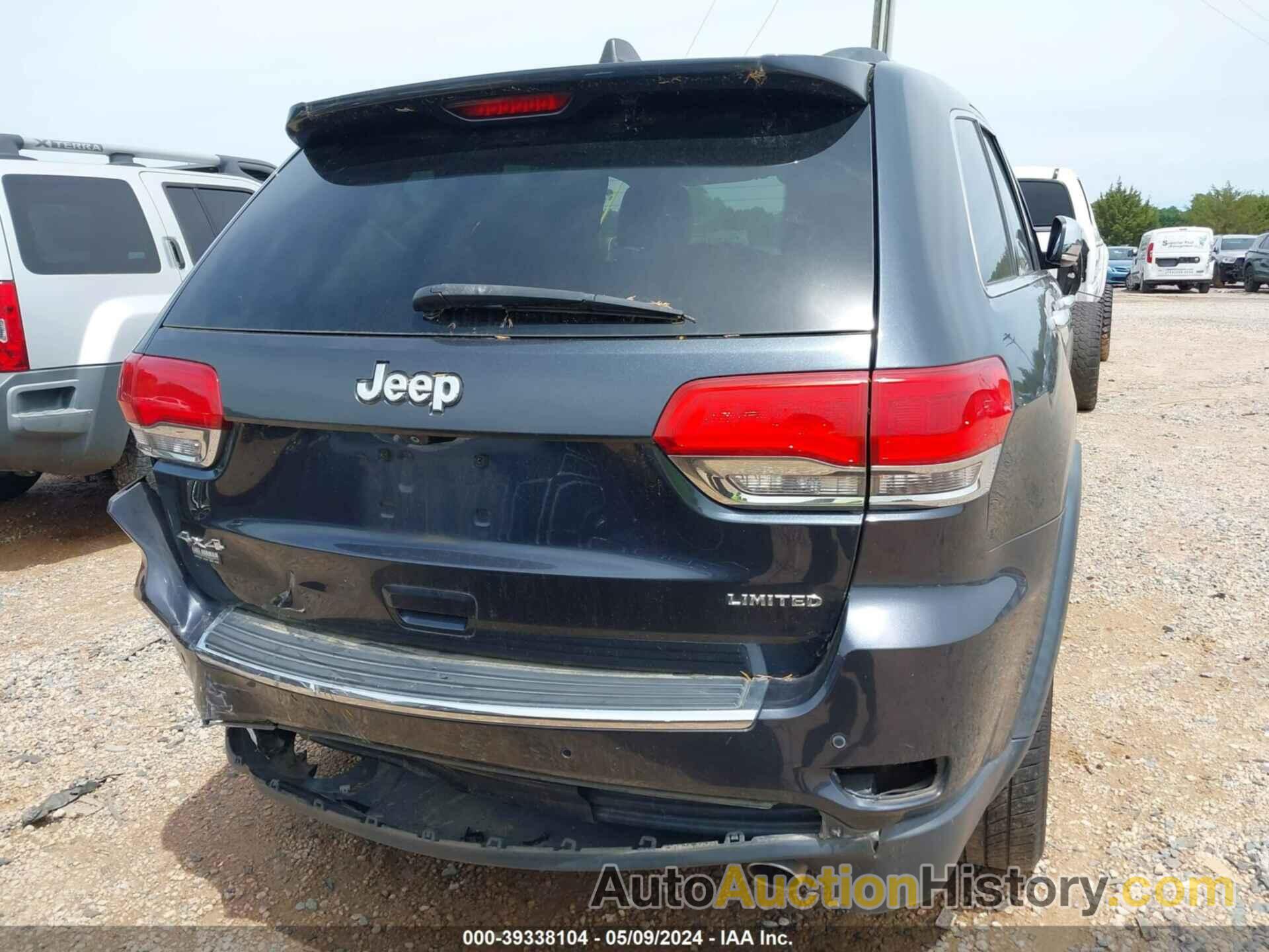 JEEP GRAND CHEROKEE LIMITED, 1C4RJFBGXEC393531