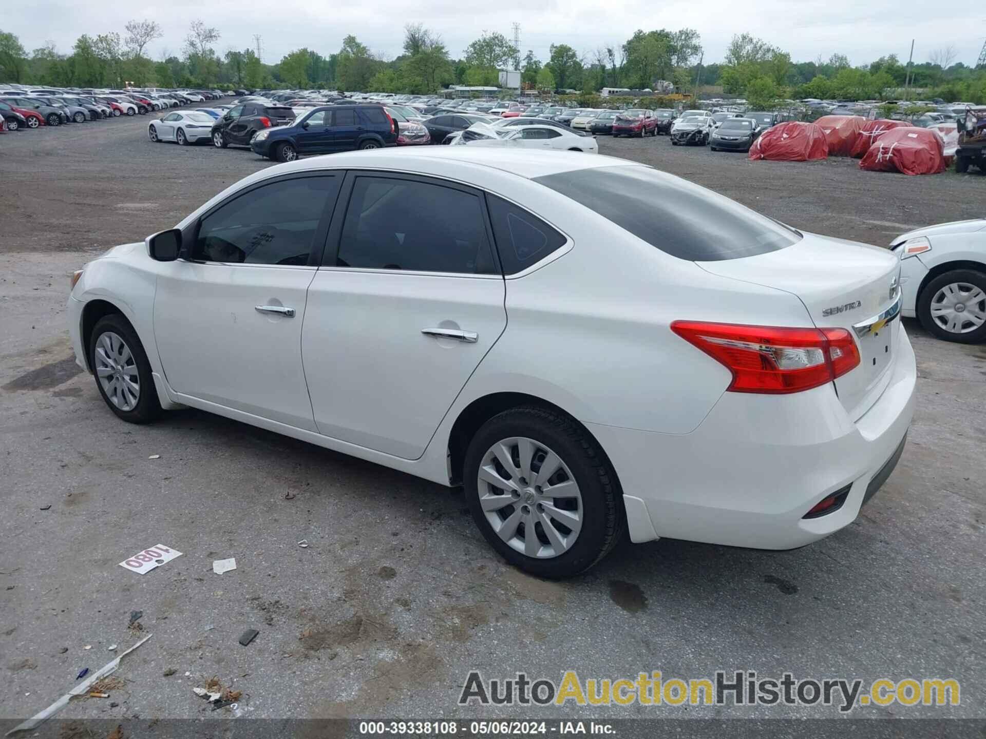 NISSAN SENTRA S, 3N1AB7AP5KY255578