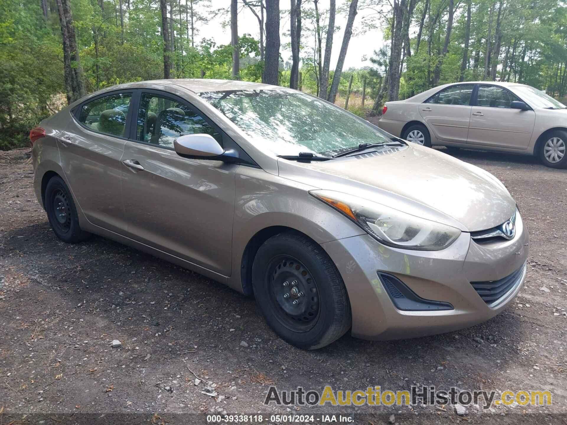 HYUNDAI ELANTRA SE, 5NPDH4AE3EH472893