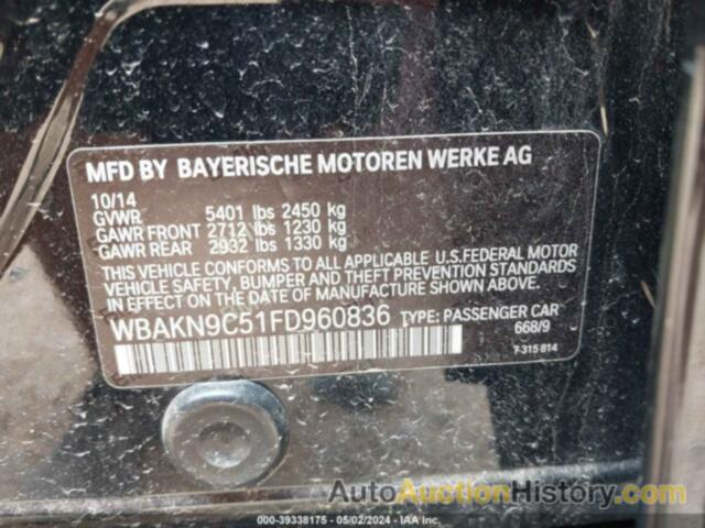BMW 550I, WBAKN9C51FD960836