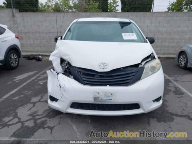 TOYOTA SIENNA BASE 7 PASSENGER, 5TDKA3DC4CS012200