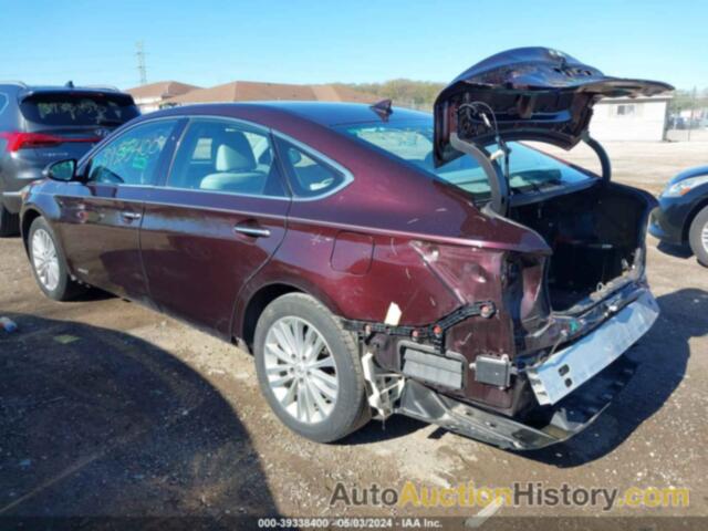 TOYOTA AVALON HYBRID HYBRID/PREM/TOUR/LTD, 4T1BD1EB2EU020002