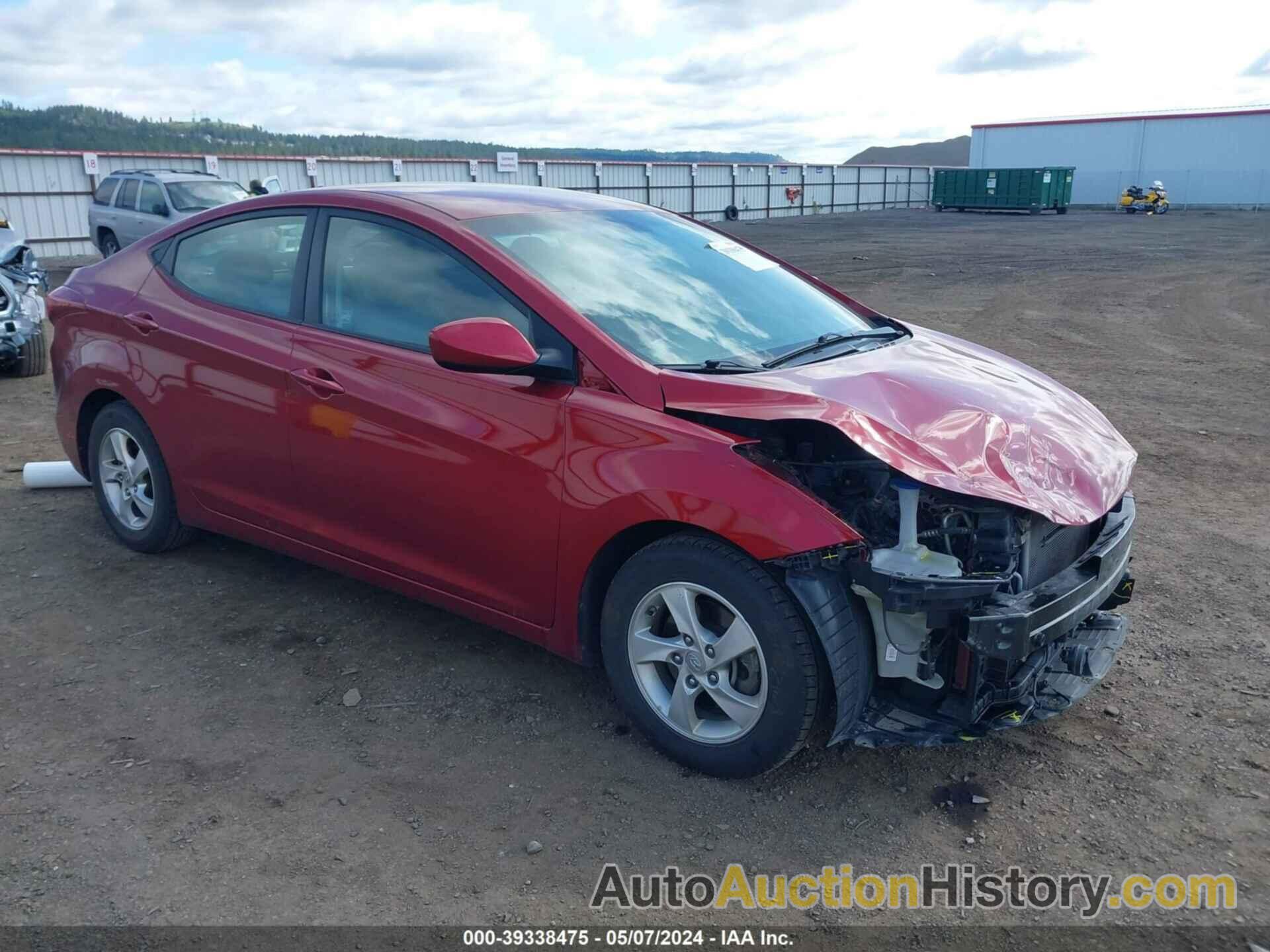 HYUNDAI ELANTRA SE, 5NPDH4AE2FH645384