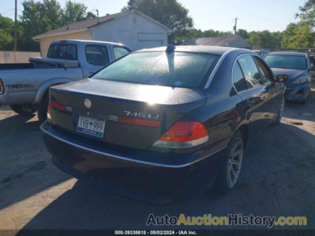 BMW 745LI, WBAGN63514DS54810