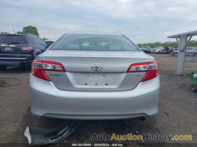 TOYOTA CAMRY LE, 4T1BF1FKXCU104588