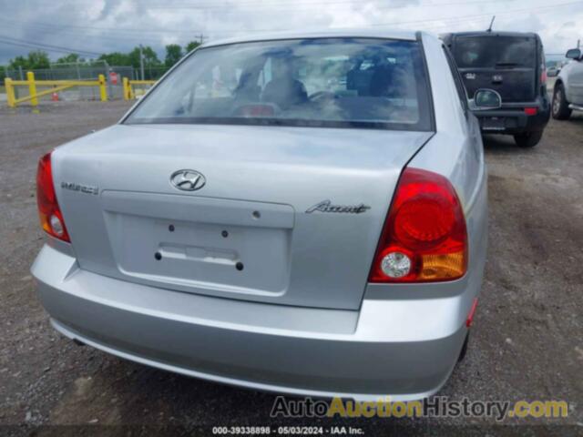 HYUNDAI ACCENT GL, KMHCG45CX3U498249