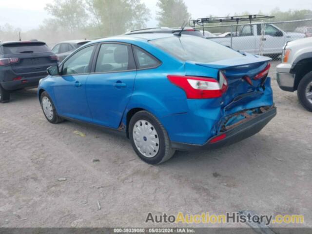 FORD FOCUS SE, 1FADP3F25DL143334