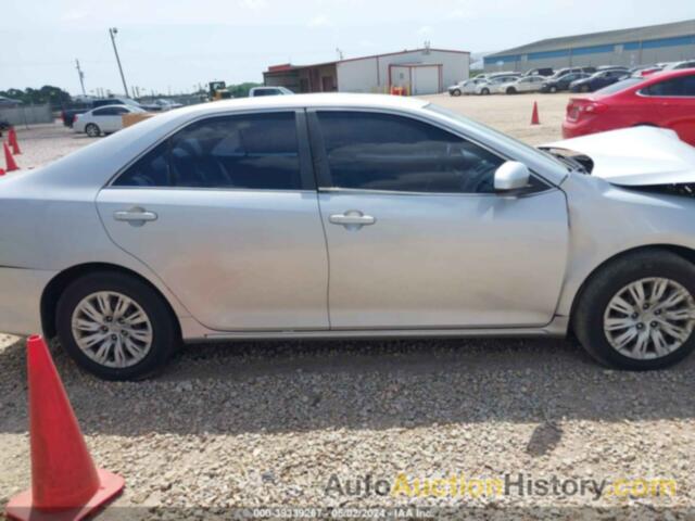 TOYOTA CAMRY SE/LE/XLE, 4T1BF1FK2CU025061