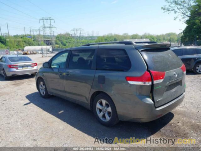 TOYOTA SIENNA LE V6 8 PASSENGER, 5TDKK3DC4CS187043