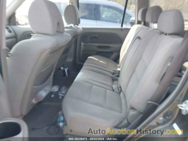 HONDA PILOT EX, 5FNYF18416B027345