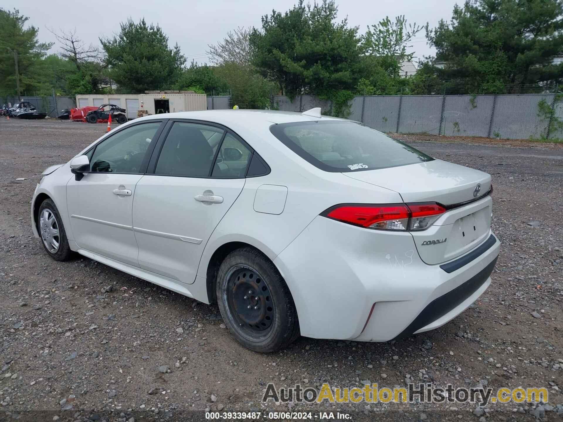 TOYOTA COROLLA LE, JTDEPRAEXLJ052136