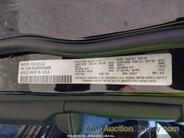 JEEP GRAND CHEROKEE L ALTITUDE 4X4, 1C4RJKAG9P8799400