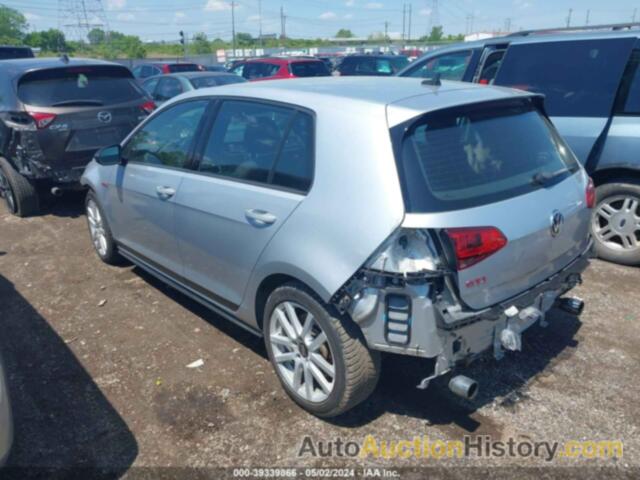 VOLKSWAGEN GOLF GTI AUTOBAHN 4-DOOR/S 4-DOOR/SE 4-DOOR/SPORT 4-DOOR, 3VW447AU1HM037788