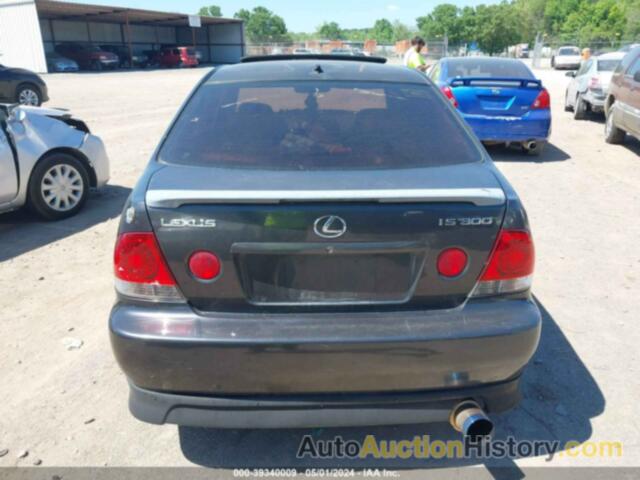 LEXUS IS 300, JTHBD192X40092455