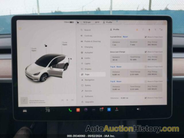 TESLA MODEL Y, 7SAYGDEE1PA137552