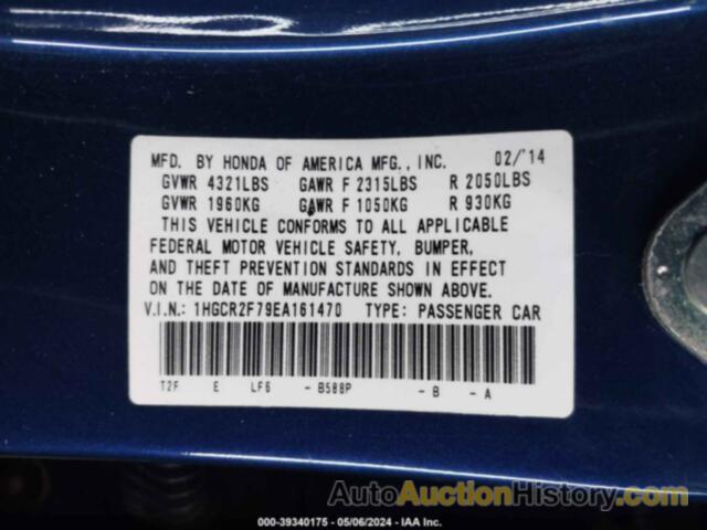 HONDA ACCORD EX, 1HGCR2F79EA161470