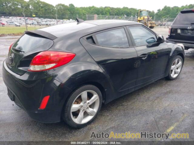 HYUNDAI VELOSTER BASE W/GRAY, KMHTC6AD3CU051445