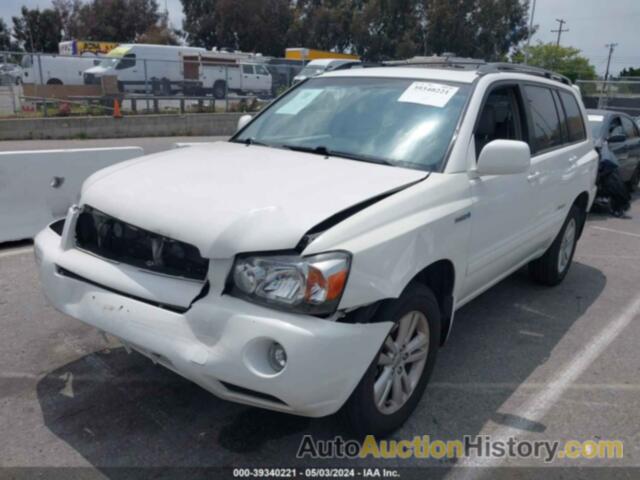 TOYOTA HIGHLANDER HYBRID HYBRID, JTEEW21A270036351