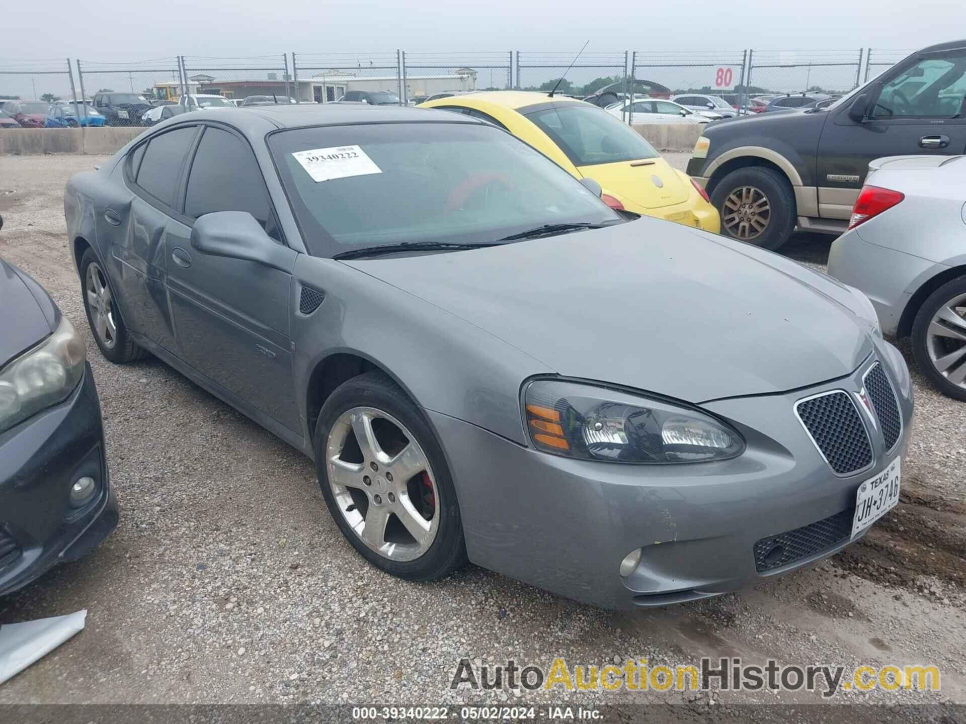 PONTIAC GRAND PRIX GXP, 2G2WC55C281112501