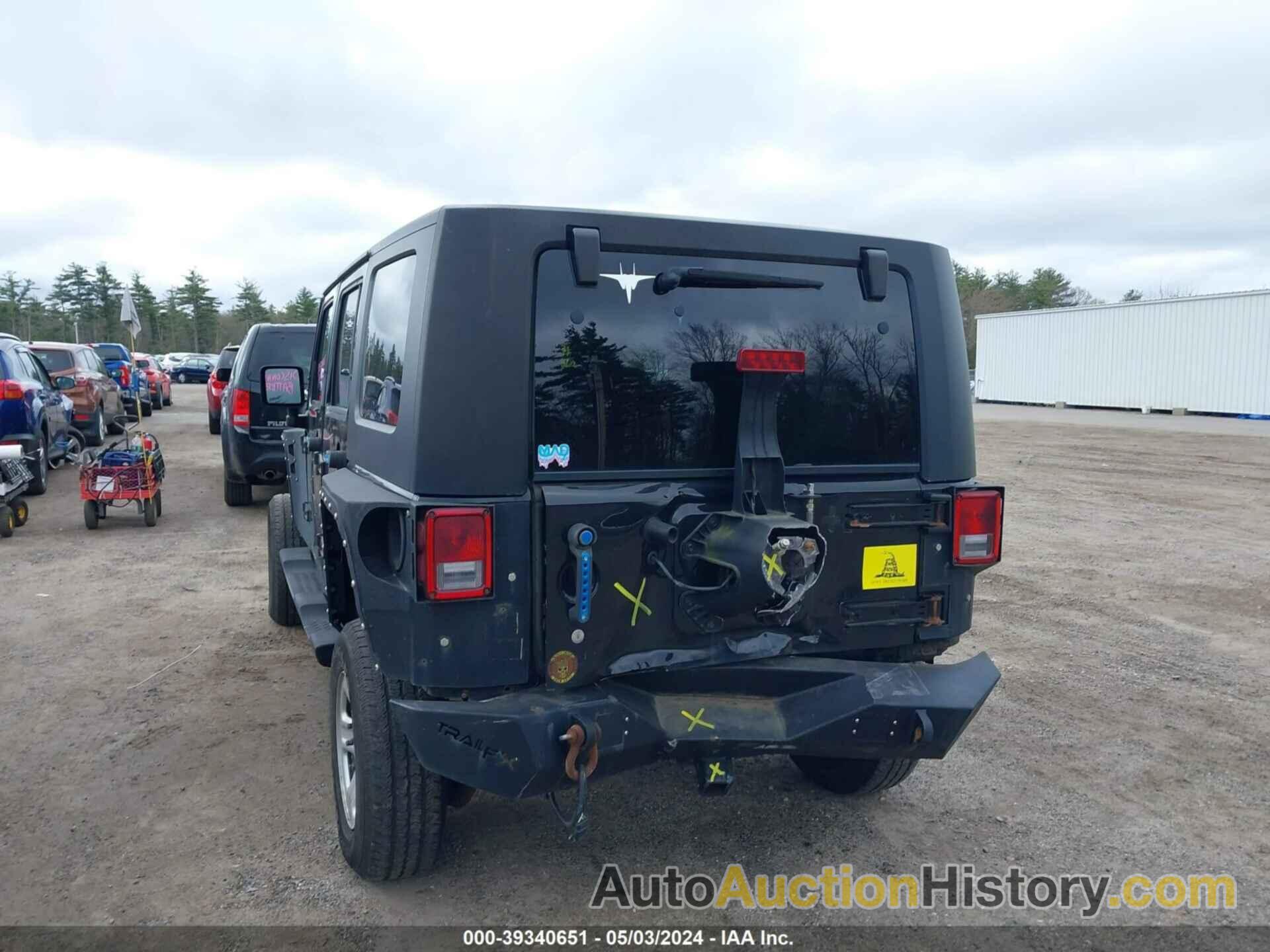 JEEP WRANGLER UNLIMITED SAHARA, 1J4GA59137L198922