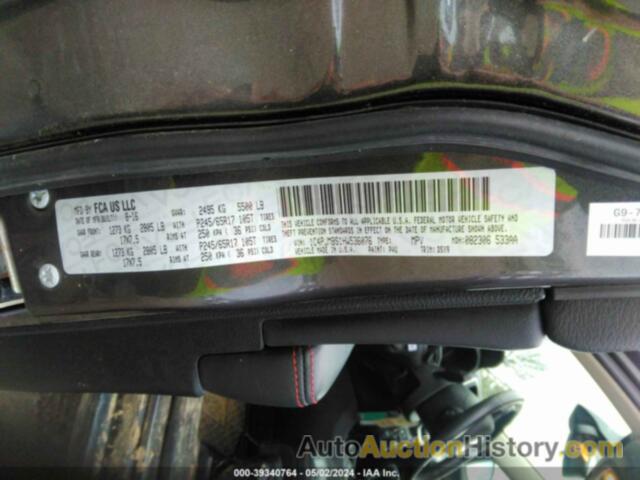 JEEP CHEROKEE, 1C4PJMBS1HW536076