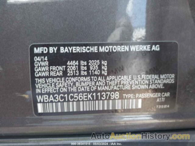 BMW 328I, WBA3C1C56EK113798