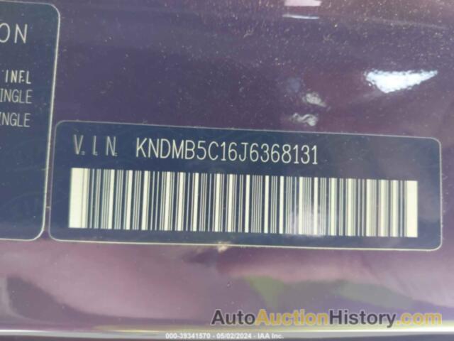 KIA SEDONA LX, KNDMB5C16J6368131