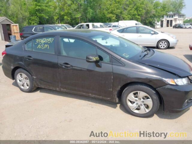 HONDA CIVIC LX, 19XFB2F55DE027596