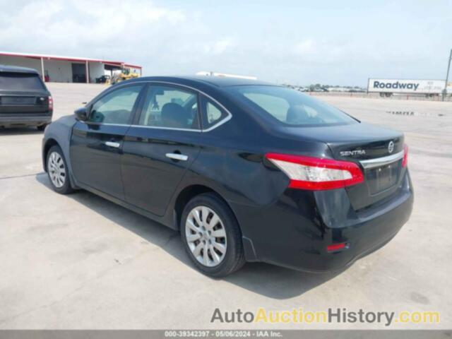 NISSAN SENTRA S, 3N1AB7AP2FY292125