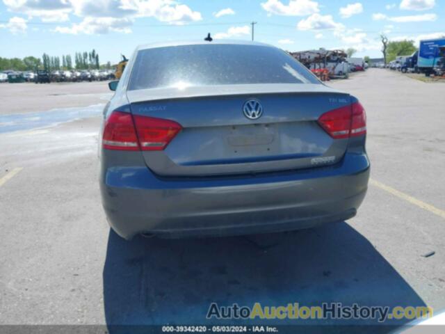 VOLKSWAGEN PASSAT 2.0L TDI SEL PREMIUM, 1VWCN7A32EC012296