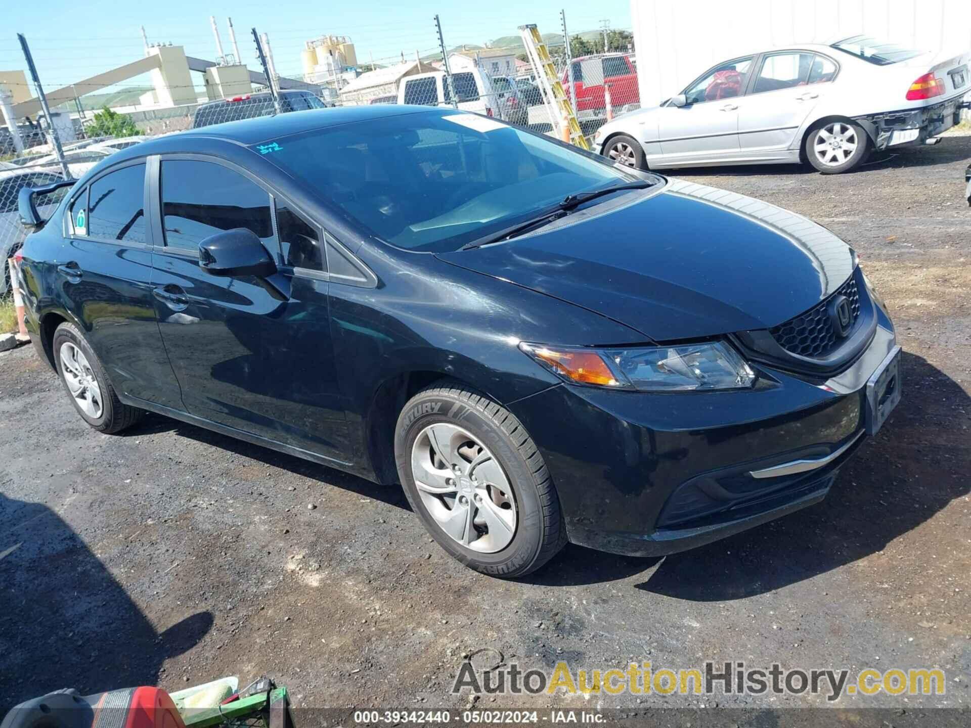 HONDA CIVIC LX, 19XFB2F55DE224672