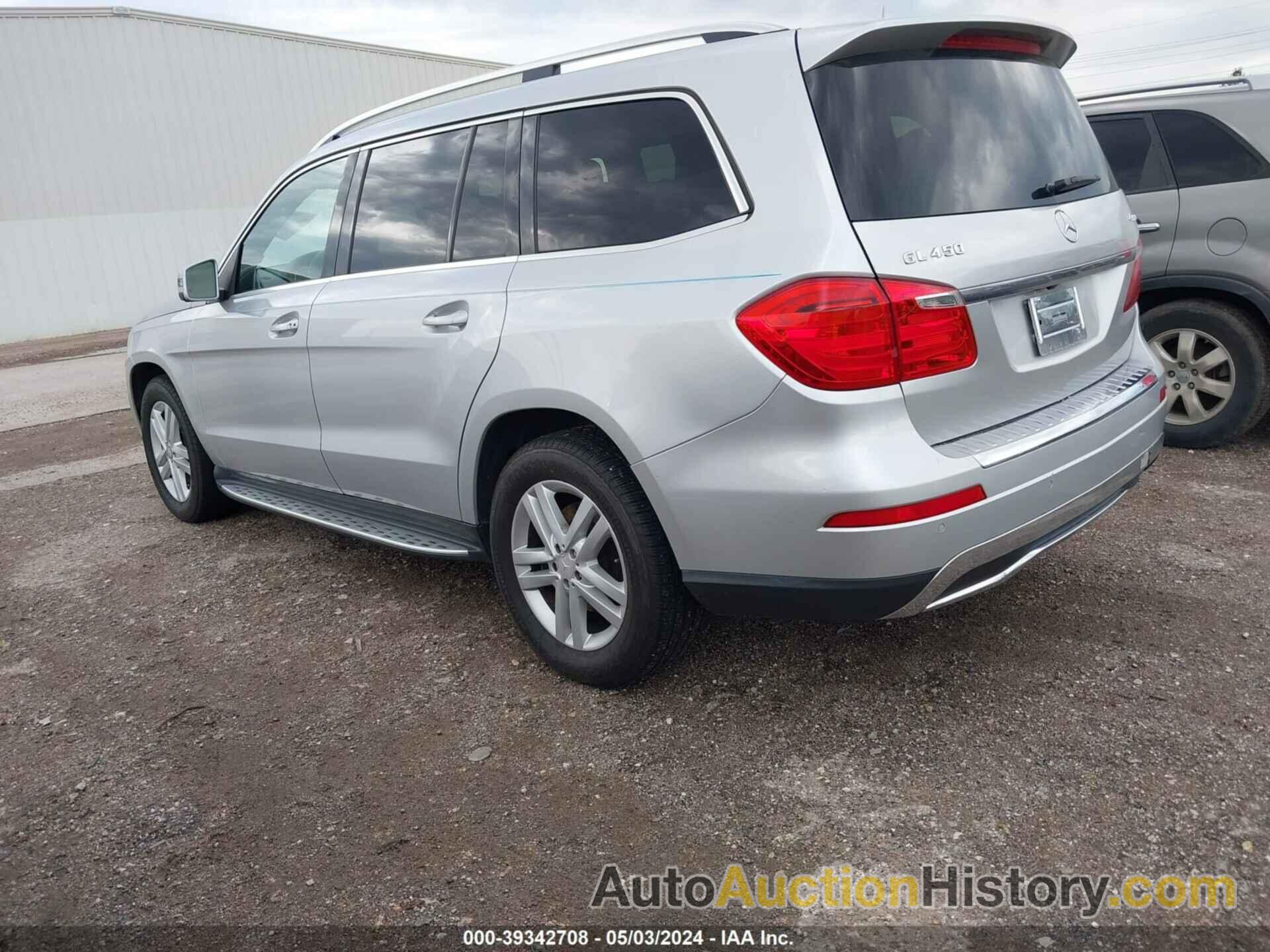 MERCEDES-BENZ GL 450 4MATIC, 4JGDF7CEXDA148524